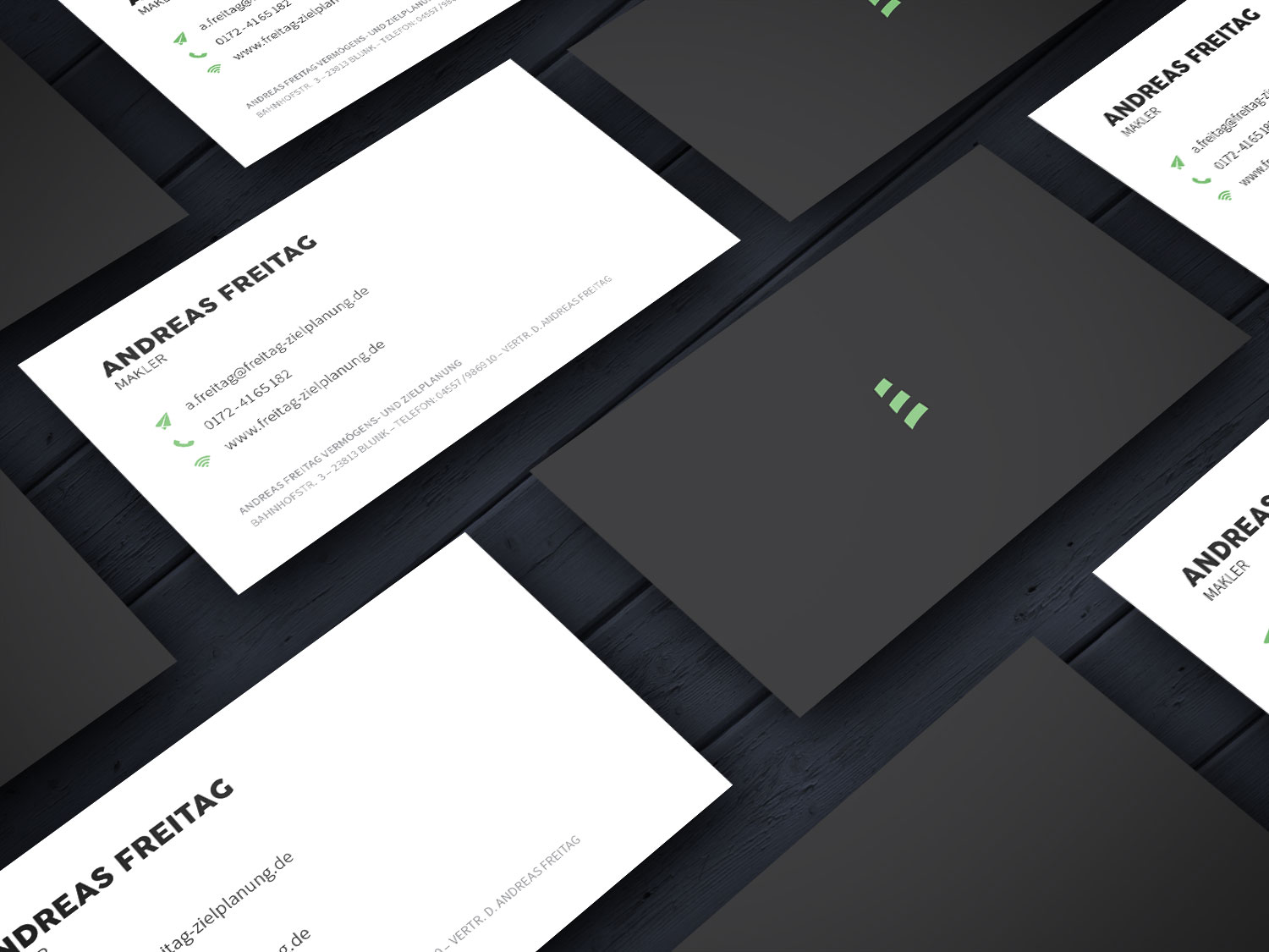 Branding & Corporate Identity von der Werbeagentur eProjekt für Freitag Zielplanung - Beispiel 2